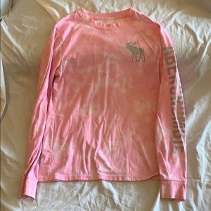 Girls Abercrombie Kids Long Sleeve Tie-Dye Tee